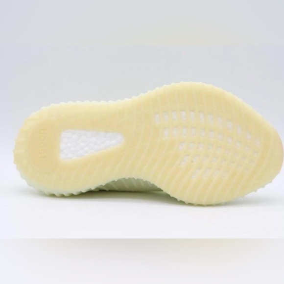 Yeezy x Adidas Yellow/Cream White Cotton Knit Boost 350 V2 Sneakers Size 6 men - Picture 6 of 6